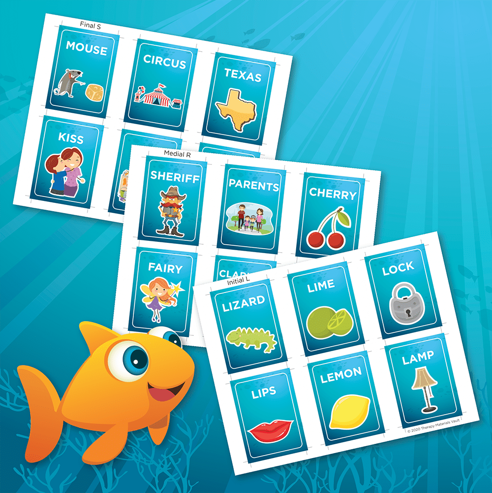 Go Fish Vocalic /r/ Go Fish.  New!  Speech and Language Therapy.  Fun for all. 