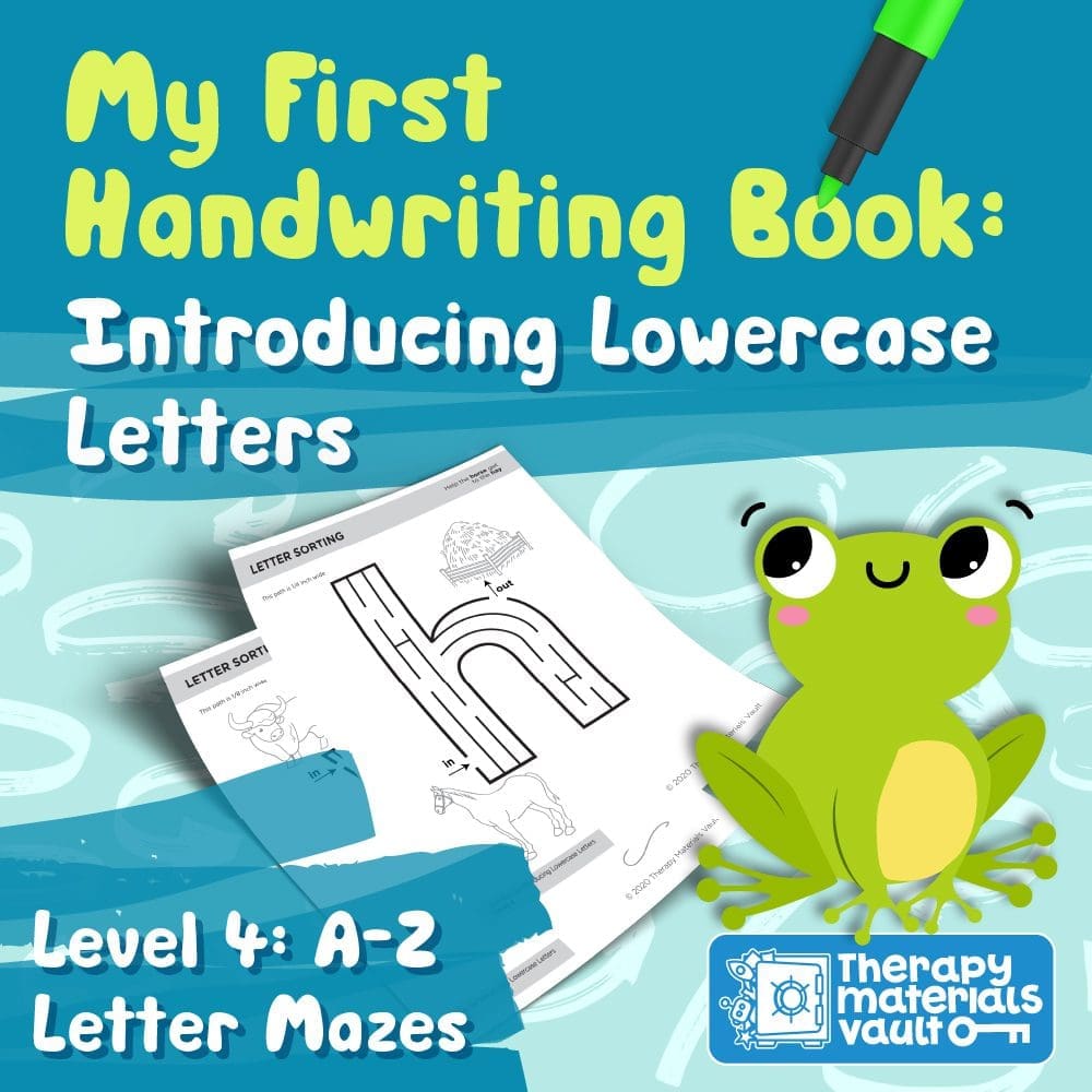 My First Handwriting Book: Lowercase Letters Level 1
