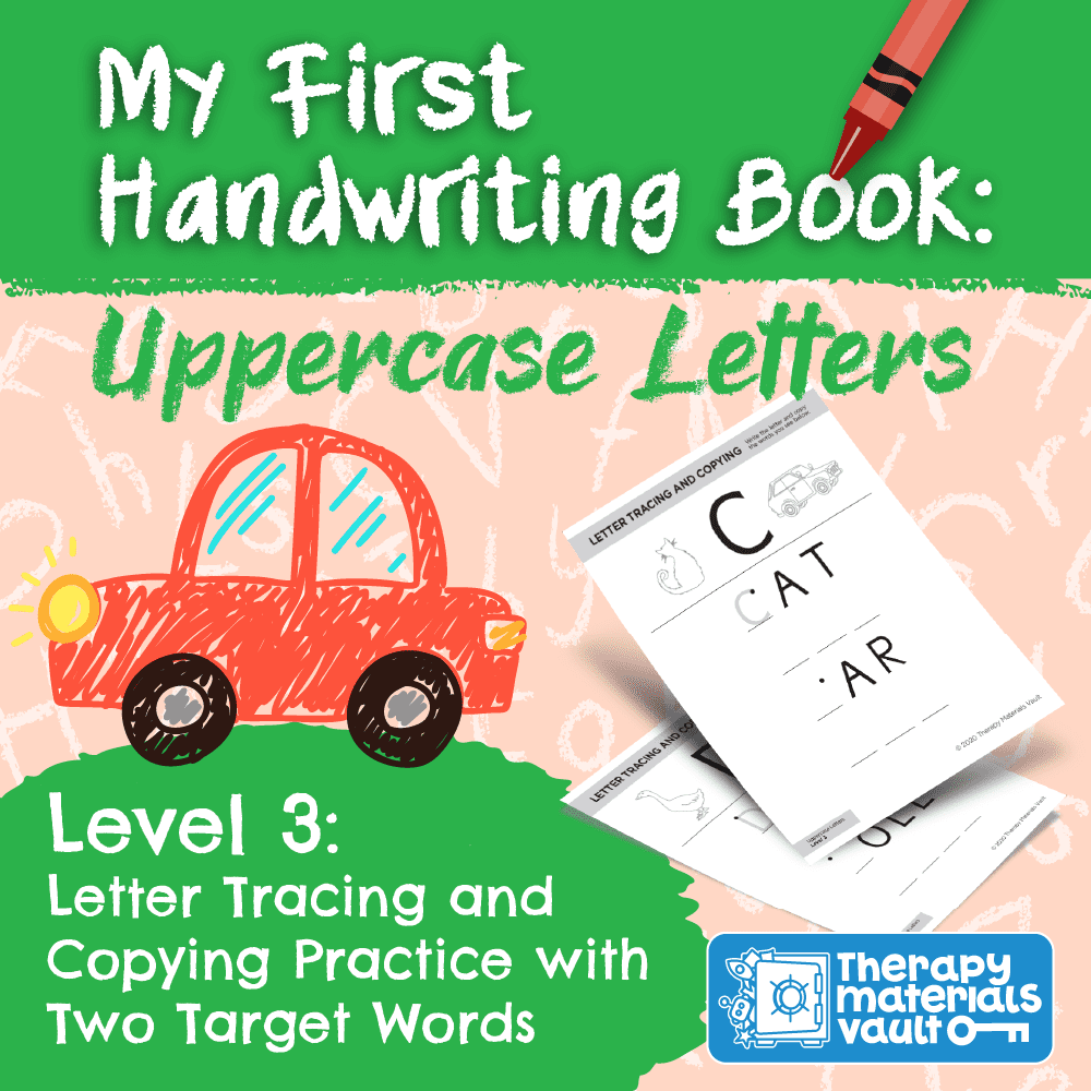 My First Handwriting Book: Uppercase Letters Level 3