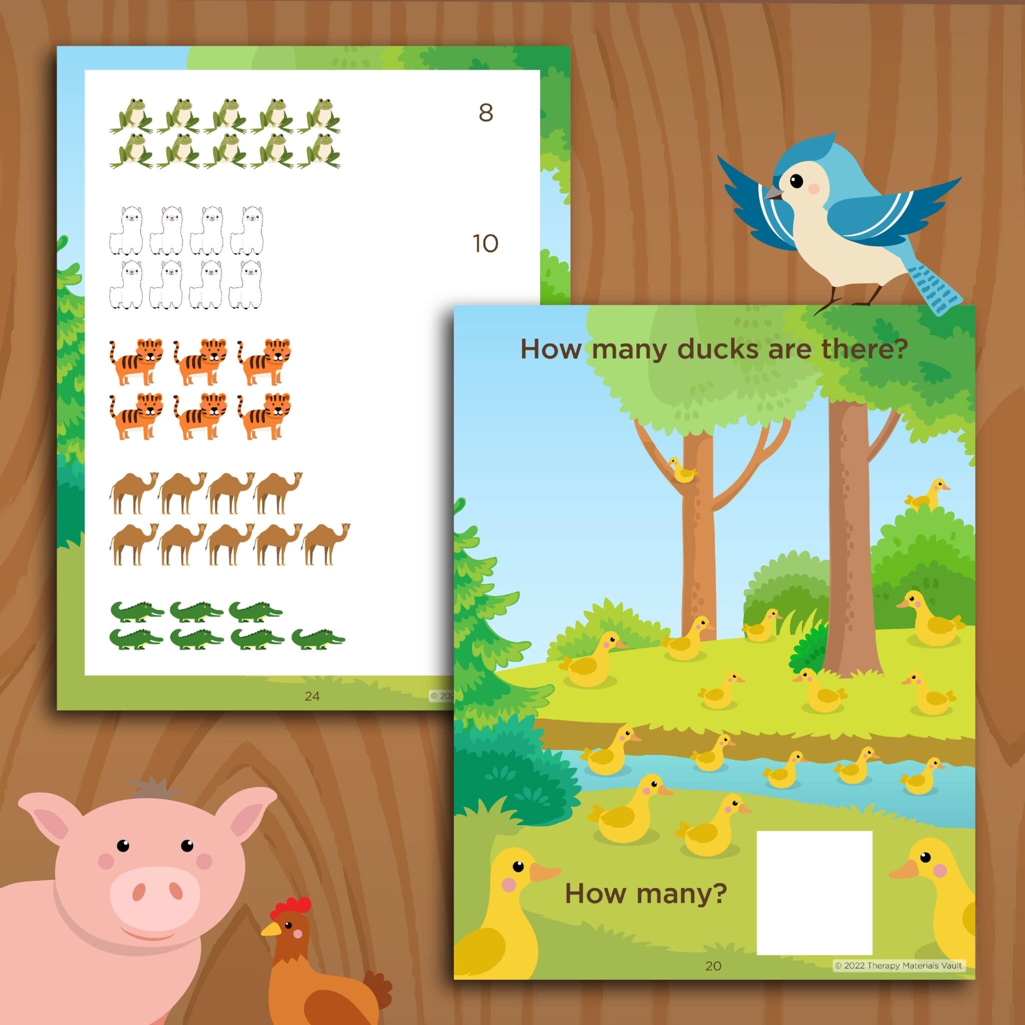 Counting Animals (Numbers 1-20) | TMV