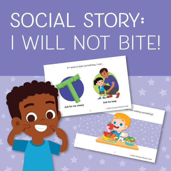 Social Story: I Will Not Bite!