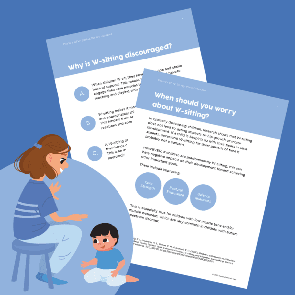 The W’s of W-Sitting: Parent Handout
